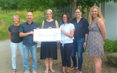 Spendenübergabe an den Förderverein der René-Schickele-Schule in Badenweiler