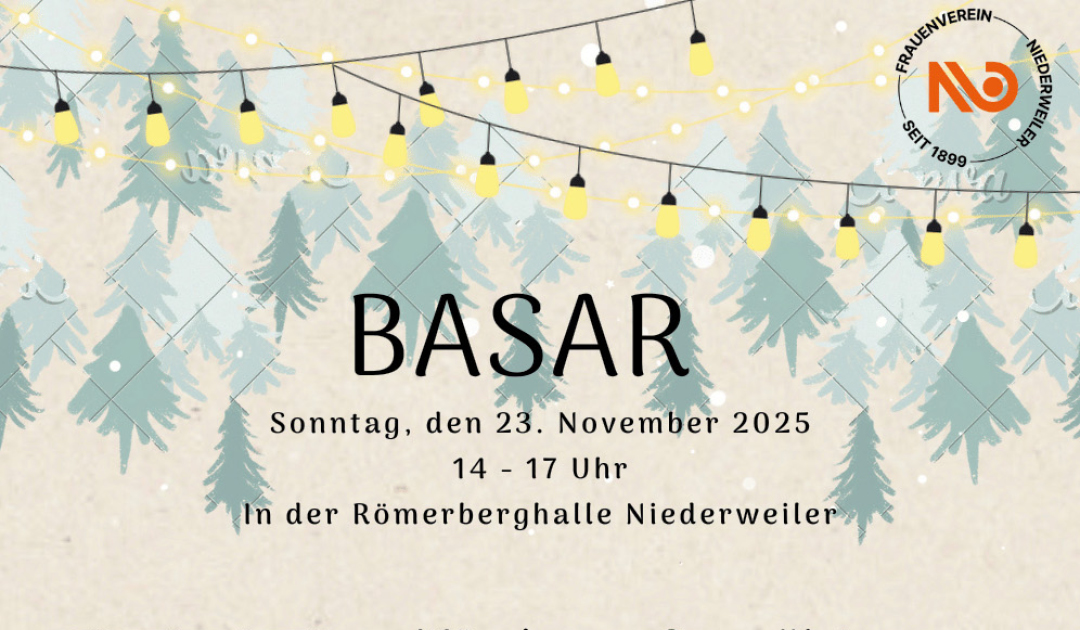 Basar am 23. November 2025
